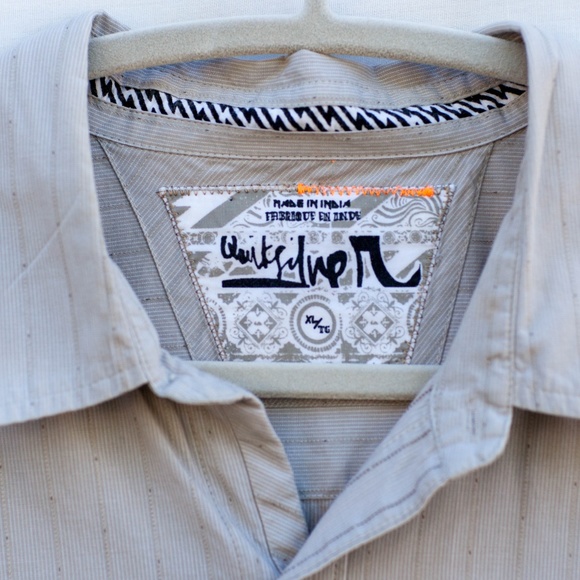 Quicksilver Short Sleeved Button Shirt - Picture 3 of 5